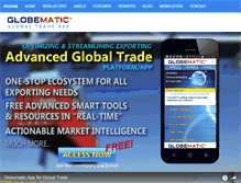 Tablet Screenshot of globematic.com